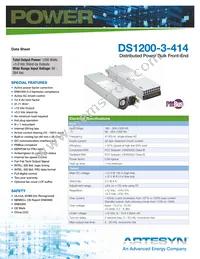DS1200-3-003 Datasheet Cover