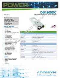 DS1200DC-3-002 Cover