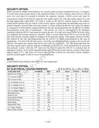 DS1221 Datasheet Page 6