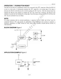 DS1233T-10+T&R/STR Datasheet Page 2