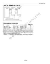 DS1244WP-120IND+ Datasheet Page 2
