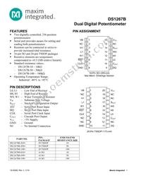 DS1267BS-100+T/R Cover