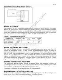 DS1306EN+T&R/C04 Datasheet Page 5