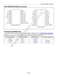 DS1315EN-5+T&R Datasheet Page 20