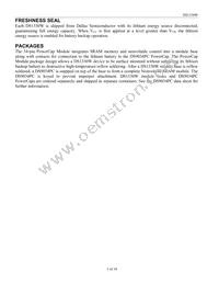 DS1330WP-100IND Datasheet Page 3