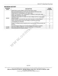 DS1337S+C01 Datasheet Page 16