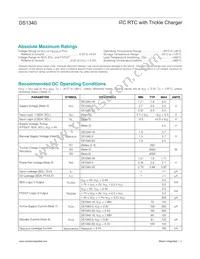 DS1340U-33/T&R Datasheet Page 2