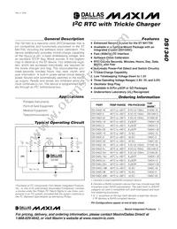 DS1340Z-33/T&R Datasheet Cover