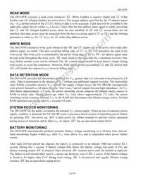 DS1345WP-150+ Datasheet Page 2