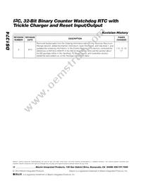 DS1374C-18# Datasheet Page 18