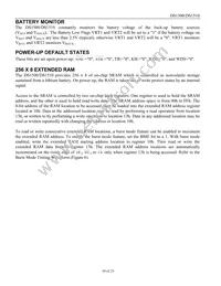 DS1510W Datasheet Page 10