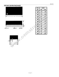 DS1543W-120 Datasheet Page 17