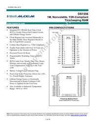 DS1556WP-120IND Datasheet Cover