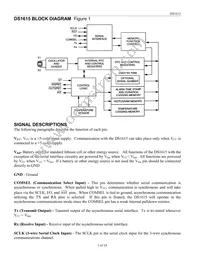DS1615S/T&R Datasheet Page 3