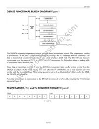 DS1620S/T&R Datasheet Page 3