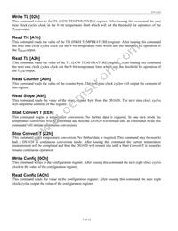 DS1620S/T&R Datasheet Page 7