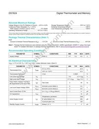 DS1624S/T&R Datasheet Page 2