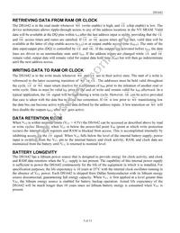 DS1642-85+ Datasheet Page 5
