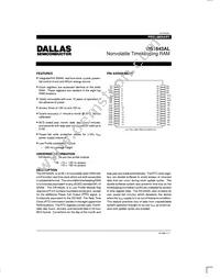DS1643AL-120 Datasheet Cover