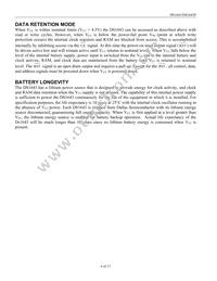 DS1643P-85+ Datasheet Page 6
