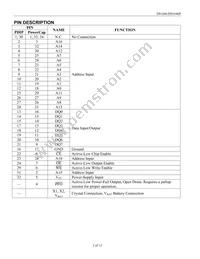 DS1646P-120+ Datasheet Page 2