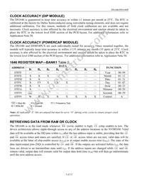 DS1646P-120+ Datasheet Page 5