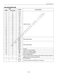 DS1647P-120+ Datasheet Page 2