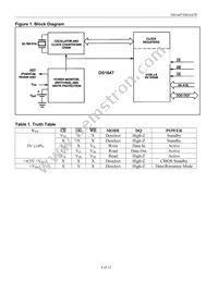 DS1647P-120+ Datasheet Page 4