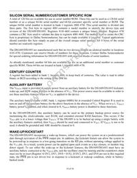 DS1689SN+T&R Datasheet Page 18