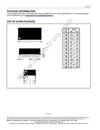 DS1742-70+ Datasheet Page 15