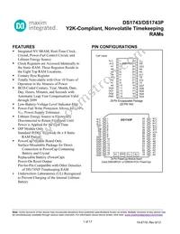 DS1743WP-120IND+ Datasheet Cover