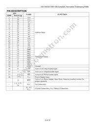 DS1744-70IND Datasheet Page 2