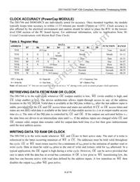 DS1744-70IND Datasheet Page 6