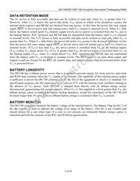 DS1746-70IND Datasheet Page 7