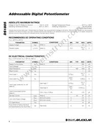DS1805Z-010+T&R Datasheet Page 2