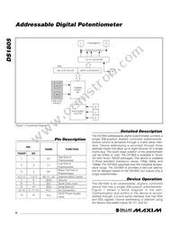 DS1805Z-010+T&R Datasheet Page 6
