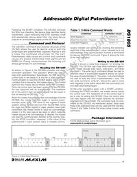 DS1805Z-010+T&R Datasheet Page 9
