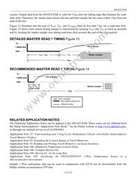 DS1822-PAR+T&R Datasheet Page 15