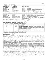 DS1822Z/T&R Datasheet Page 2