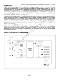 DS1825U+T&R Datasheet Page 4