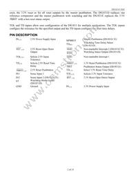 DS1831C+ Datasheet Page 2