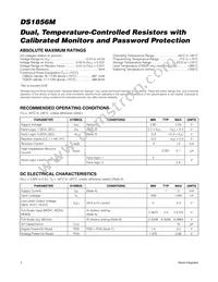 DS1856B-M50/T&R Datasheet Page 2