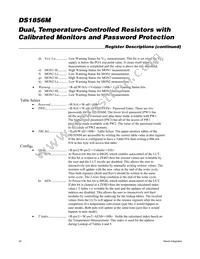 DS1856B-M50/T&R Datasheet Page 20