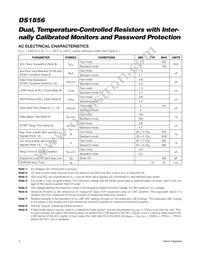 DS1856E-030+T&R Datasheet Page 4