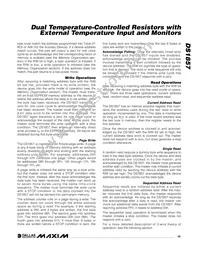 DS1857B-050+ Datasheet Page 19