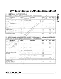 DS1862B+T&R Datasheet Page 3