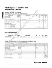 DS1865T+T&R Datasheet Page 4