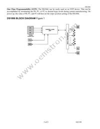 DS1866Z/T&R Datasheet Page 3