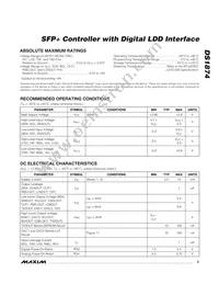 DS1874T+T&R Datasheet Page 5
