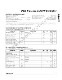 DS1875T+ Datasheet Page 5